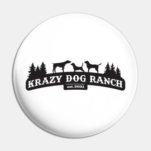 Crazy Dog Ranch Pin