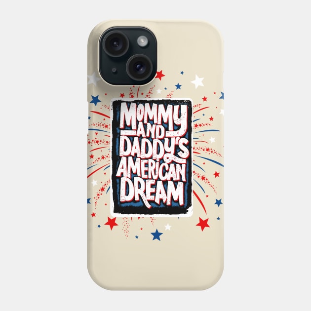 4th of July Kids Phone Case by WalkingMombieDesign