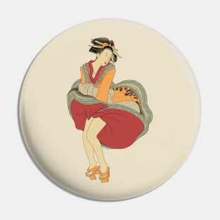 Marilyn Ukiyo-e Pin