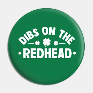 Dibs on the redhead st patricks day Pin