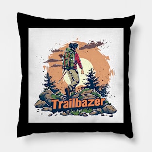 Trailblazer design Pillow