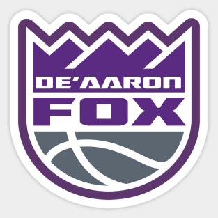 Wallpaper De Aaron Fox Sticker for Sale by BelalGifts