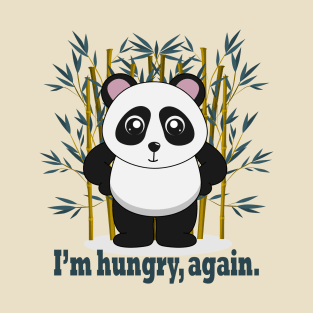 Hungry panda bear T-Shirt