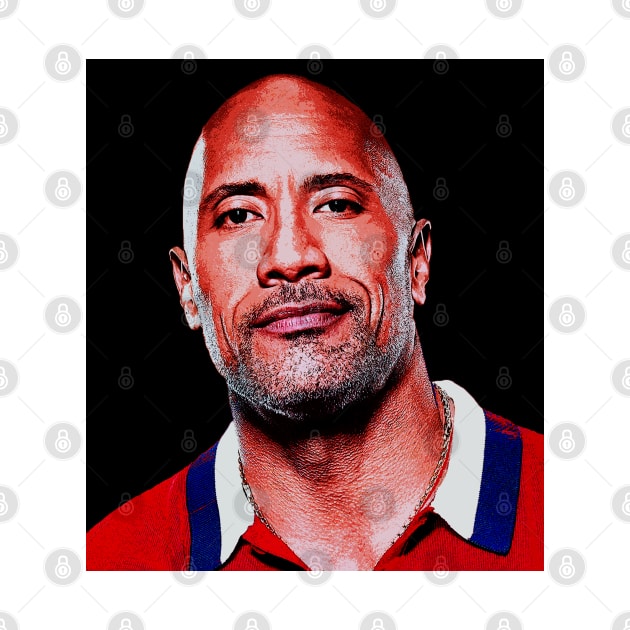 dwayne johnson by oryan80