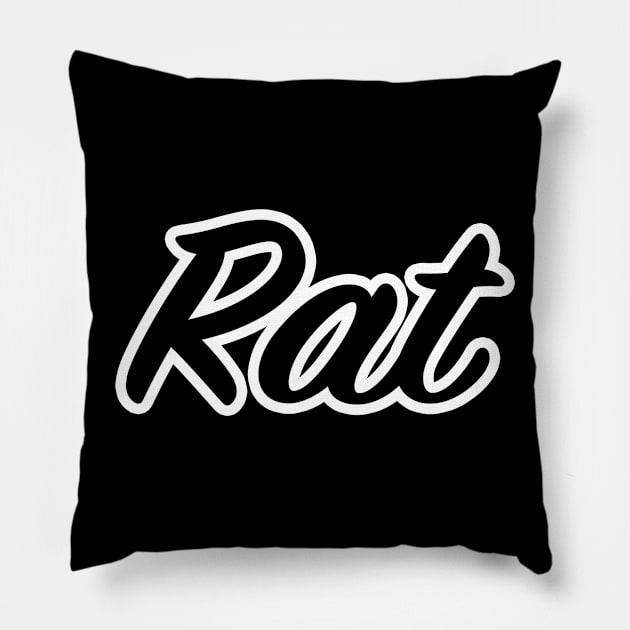 Rat Pillow by lenn