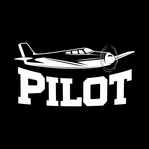 Vintage Pilot Aviation by Foxxy Merch