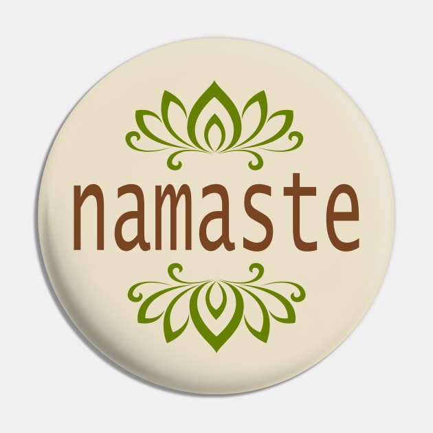 Namaste Pin by Generation Last