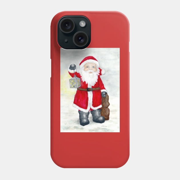 Santa Claus Phone Case by Kunst und Kreatives