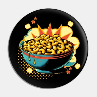 Mac And Cheese Pop Art Pin