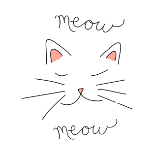 Meow Meow Kitty T-Shirt