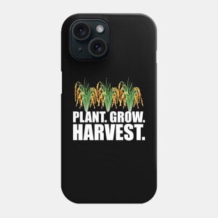 Rice Farmer - Plant grow harvest w Phone Case