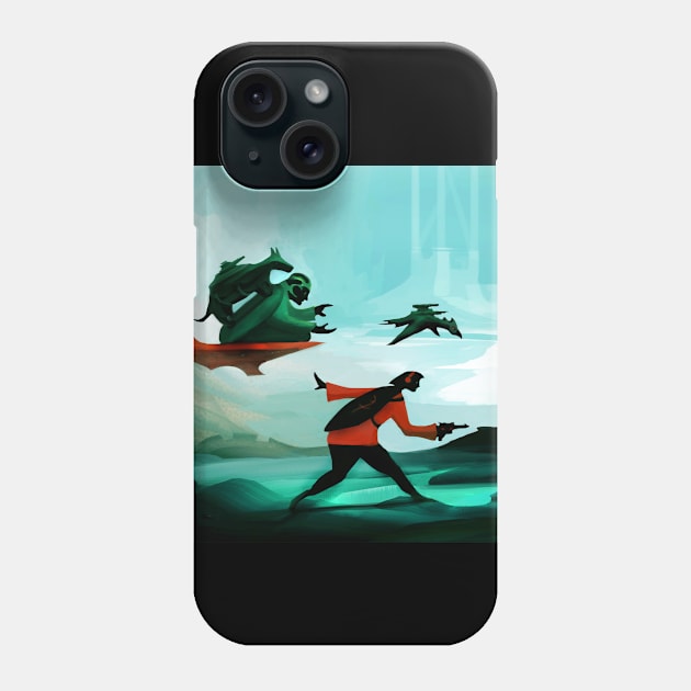 Fantasy art advanture Phone Case by fantasticvolk