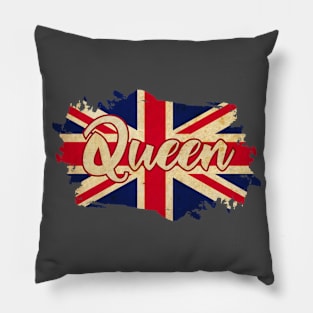 British Queen Pillow