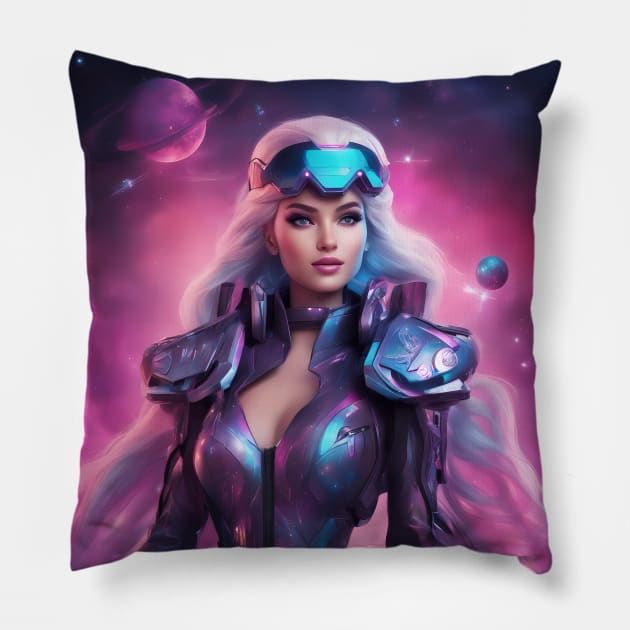 Top Hot Anime Hero astronaut Pillow by animegirlnft