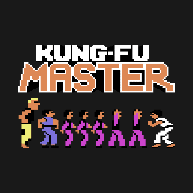 Kung Fu Master by Retro8Bit Fashion Store