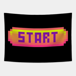 Start Button Tapestry