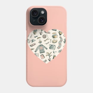 All things vintage for the modern craft lover Phone Case