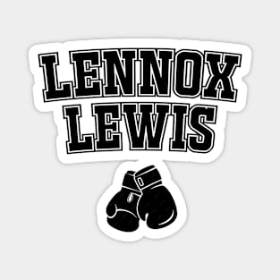 Lennox Lewis Boxing Tshirt Magnet