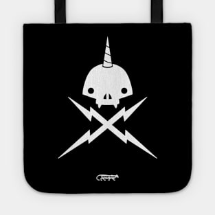 Yeticorn skull & bolts Tote