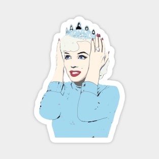 Queen Monroe II, without background Magnet