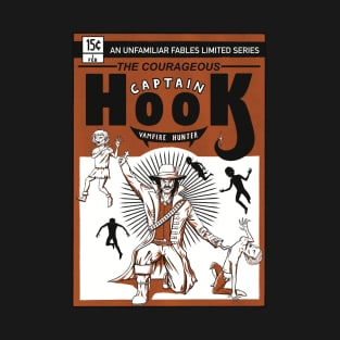 Captain Hook Comic Cover T-Shirt