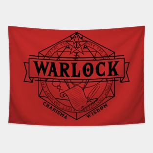 Warlock (Black) Tapestry