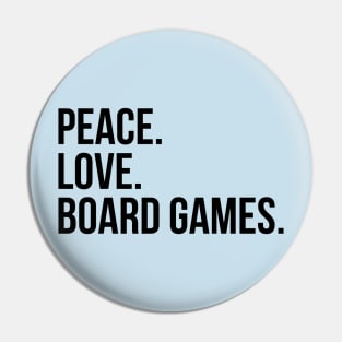 Board Games Pin