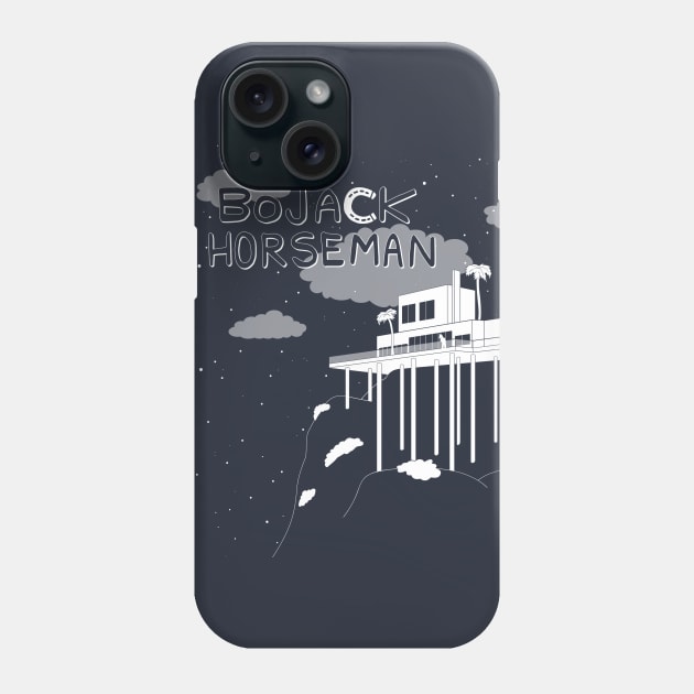 Bojack Horseman's house Phone Case by JuanGuilleBisbal