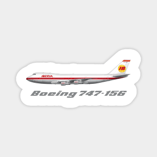 Iberia 747-156 Tee Shirt Version Magnet