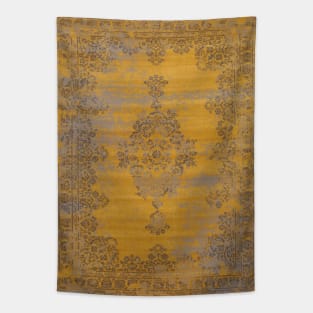 Mustard antique rug Tapestry