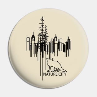 Fox City Pin