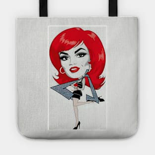 Funny Redhead pop art Tote