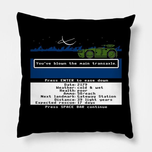 The Acheron Trail Pillow by CCDesign