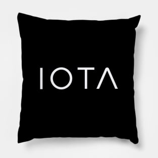 IOTA (MIOTA) Cryptocurrency Pillow