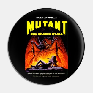 Classic Science Fiction Movie Poster - Mutant Pin