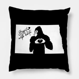 North Dakota Bigfoot Pillow