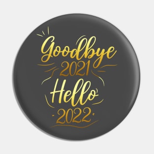 Goodbye 2021 Pin