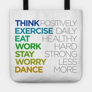 Think Positively Tote