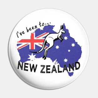 New Zealand Tourist Shirt Pin