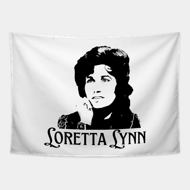 Loretta Lynn Tapestry by M.Y