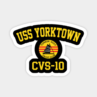 USS Yorktown CVS-10 Tonkin Gulf Yacht Club Magnet