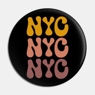 NYC new York aesthetic retro Pin