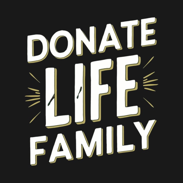 Donate Life Recipient Family by Vector Design Mart