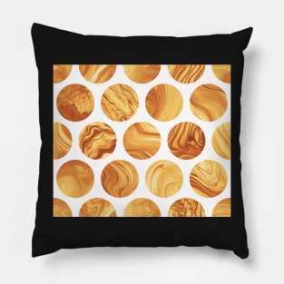 Golden dots Pillow