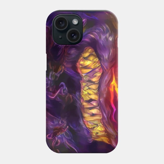 Beast Of Darkness Phone Case by hustlart