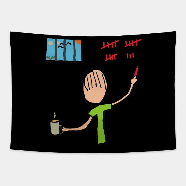 Prison Tapestry by Mark Ewbie