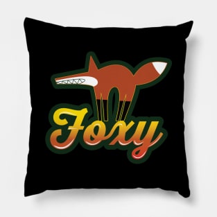 Cute Foxiest Fox Pillow