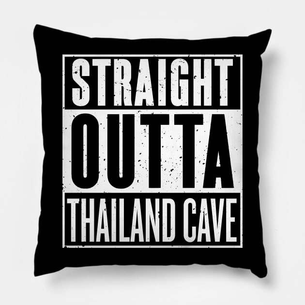 Straight Outta Thailand Cave [Roufxis - TP] Pillow by Roufxis