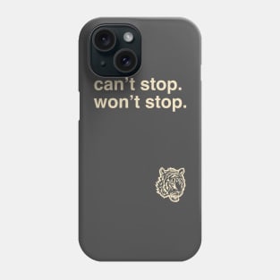 Powerful Tiger | Off White Front & Back Design Phone Case