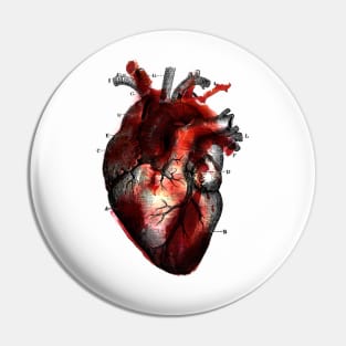 Bloody Heart Pin